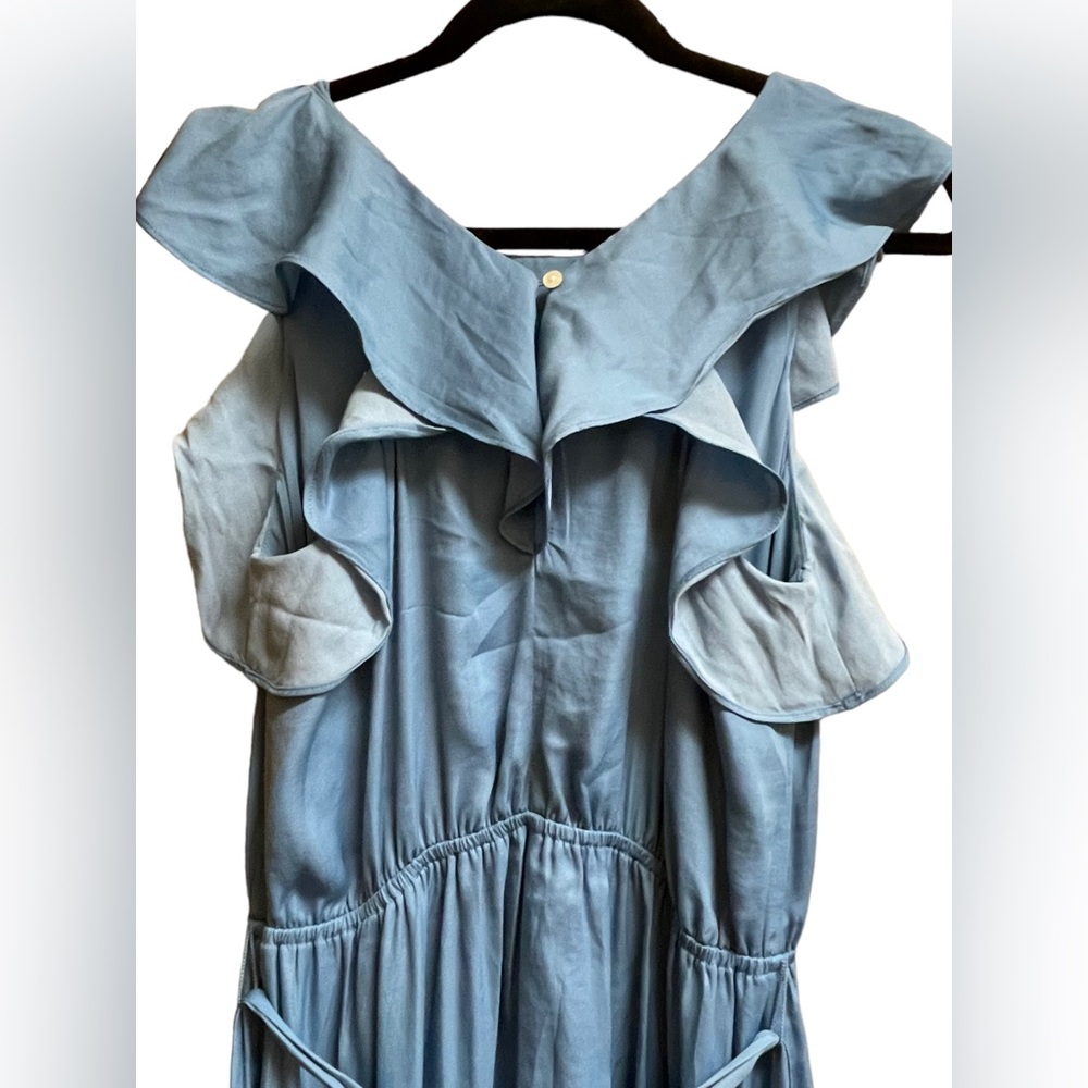 Loft Ruffle Tiered Midi Dress - Picture 10 of 12